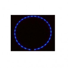 GlowCity Super Bright High Quality Glow In The Dark LED Hula Hoop Exerciser - Indigo Blue   